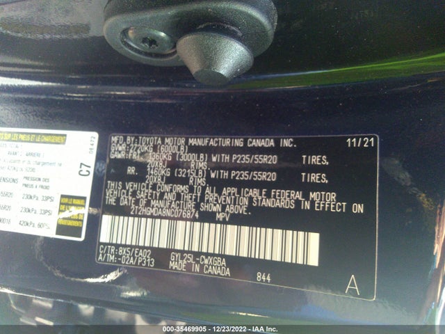 2T2HGMDA8NC076874 Lexus Rx Rx 450h
