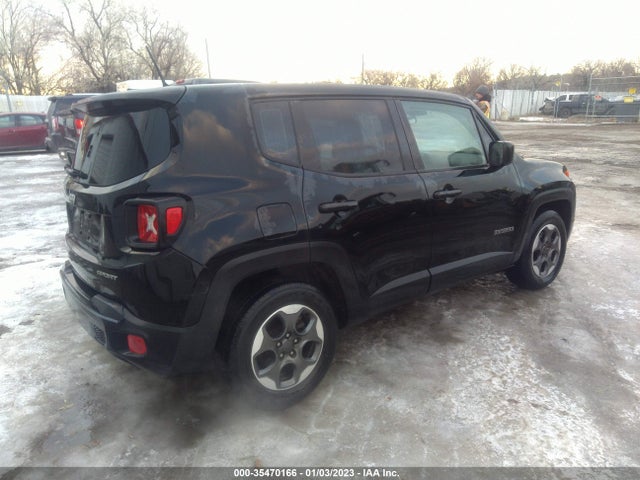 2016 JEEP RENEGADE SPORT VIN: ZACCJAAT4GPD47845