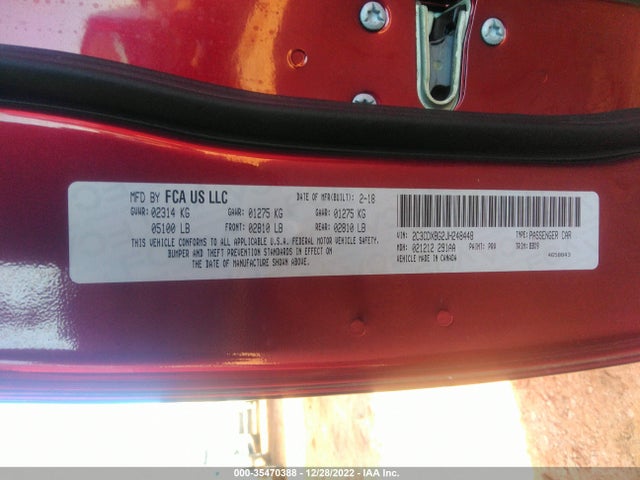 Dodge Charger Sxt 2018 2C3CDXBG2JH248448 Image 10