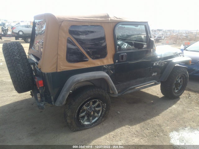 2006 JEEP WRANGLER X VIN: 1J4FA39S86P722520