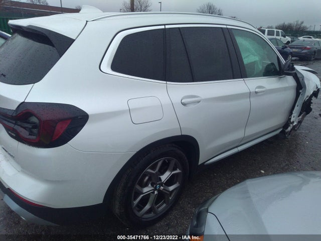 2022 BMW X3 XDRIVE30I VIN: 5UX53DP02N9L88991