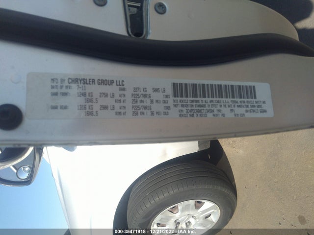 Dodge JOURNEY SE 2012 3C4PDCAB0CT134504 Image 11