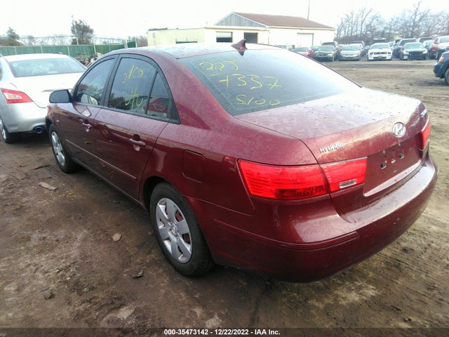 2009 HYUNDAI SONATA GLS VIN: 5NPET46C39H572315