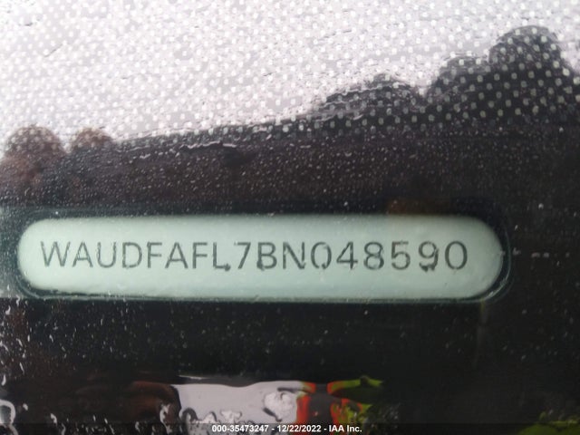 WAUDFAFL7BN048590 Audi A4 2.0t Premium