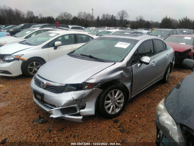 2012 HONDA CIVIC SDN EX VIN: 2HGFB2F83CH311002