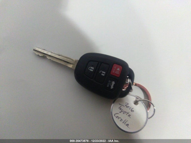 2016 TOYOTA COROLLA L/LE/S/S PLUS/LE PLUS VIN: 2T1BURHE9GC516195