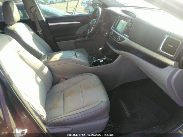 2017 TOYOTA HIGHLANDER VIN: 5TDZZRFH9HS192560