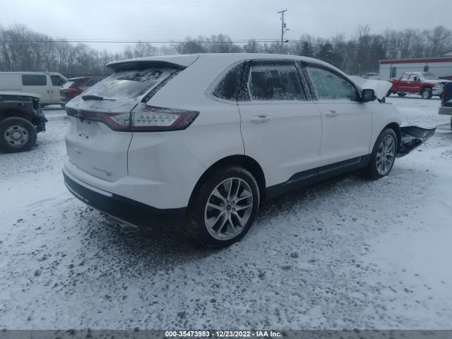 2015 FORD EDGE TITANIUM VIN: 2FMTK4K88FBB85127