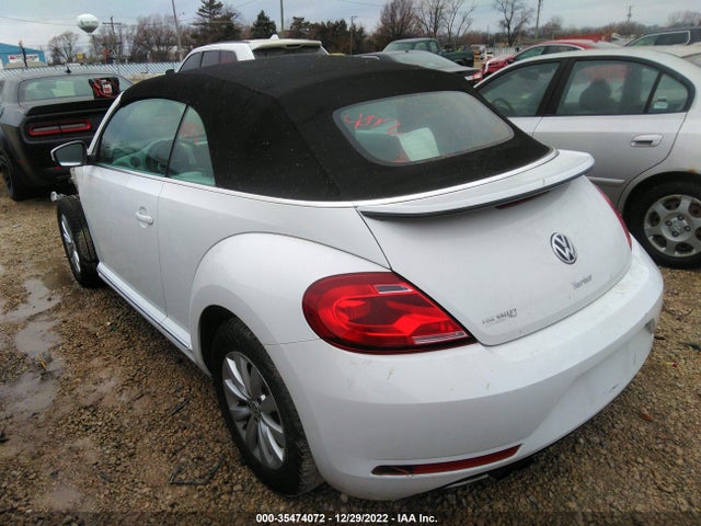 2019 VOLKSWAGEN BEETLE CONVERTIBLE S/SE VIN: 3VW5DAATXKM505176