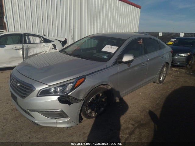2015 HYUNDAI SONATA 2.4L SE VIN: 5NPE24AF2FH143148