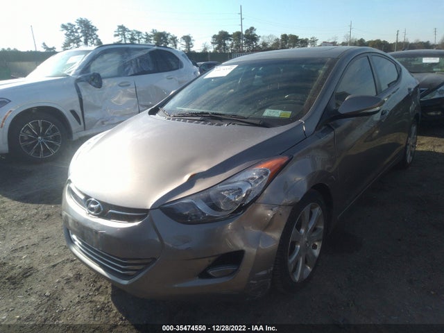 2013 HYUNDAI ELANTRA LIMITED PZEV VIN: 5NPDH4AE2DH389390