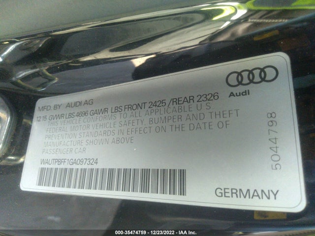 Audi A3 E-tron Premium Plus 2016 WAUTPBFF1GA097324 Image 9