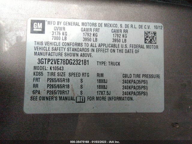 GMC Sierra 1500 Sle 2013 3GTP2VE78DG232181 Image 9