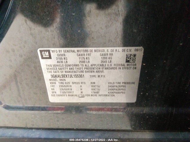 GMC Terrain Denali 2018 3GKALSEX7JL155361 Image 9