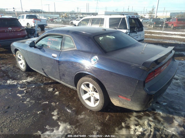 2013 DODGE CHALLENGER SXT VIN: 2C3CDYAG9DH728871