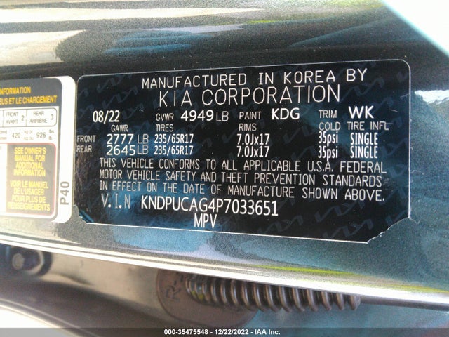 2023 Kia Sportage, VIN: KNDPUCAG4P7033651