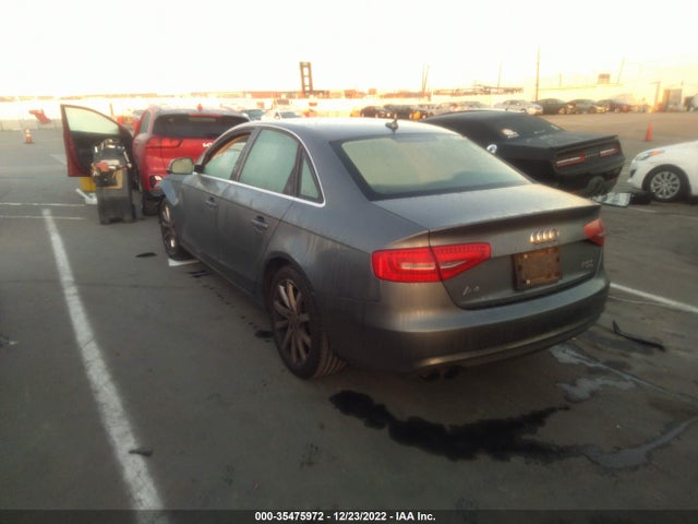 2013 AUDI A4 PREMIUM PLUS VIN: WAUFFAFL2DN025410