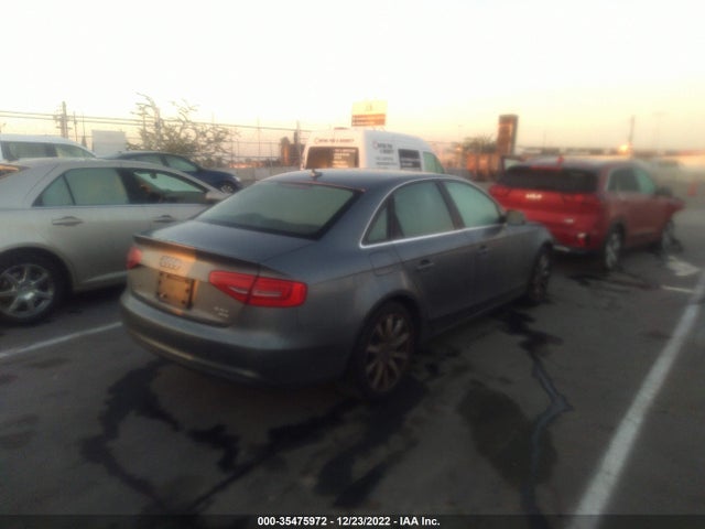 2013 AUDI A4 PREMIUM PLUS VIN: WAUFFAFL2DN025410