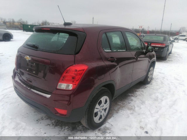 2017 Chevrolet Trax, VIN: 3GNCJKSB9HL259306