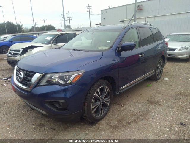 2018 NISSAN PATHFINDER PLATINUM VIN: 5N1DR2MN6JC647605