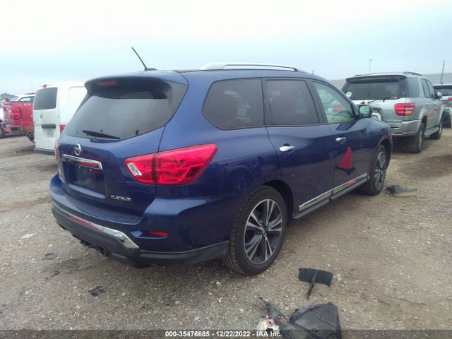 2018 NISSAN PATHFINDER PLATINUM VIN: 5N1DR2MN6JC647605