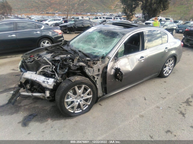 2012 INFINITI G37 SEDAN JOURNEY VIN: JN1CV6AP9CM624540