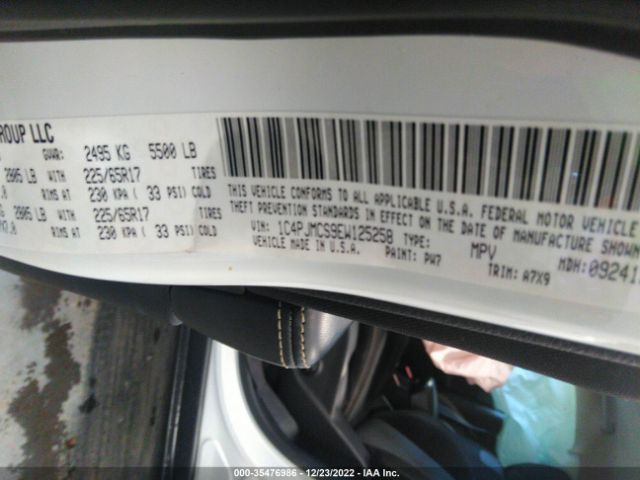 1C4PJMCS9EW125258 Jeep Cherokee Latitude