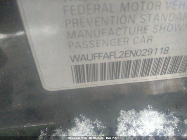 WAUFFAFL2EN029118 Audi A4 Premium Plus