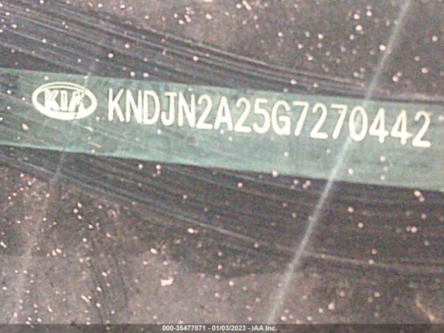 KNDJN2A25G7270442 KIA Soul Base