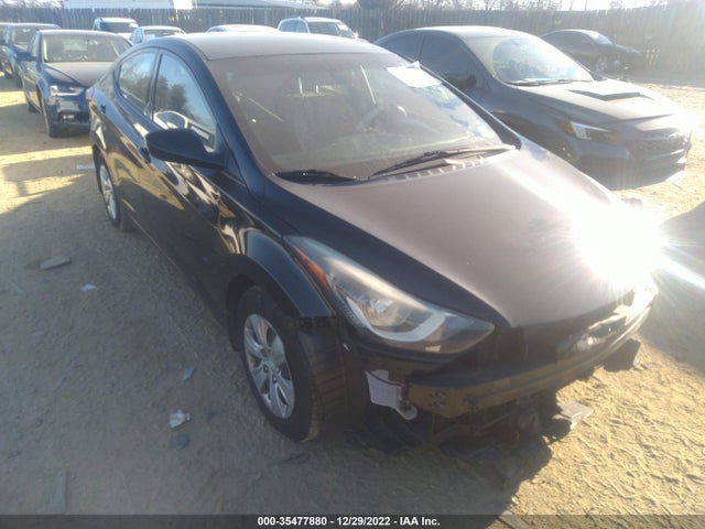 Hyundai ELANTRA SE 2016 KMHDH4AE2GU483517 Image 1