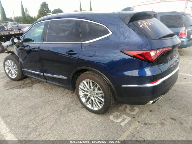 2022 Acura MDX, VIN: 5J8YE1H84NL044689