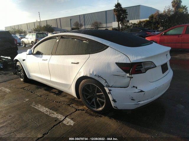 Tesla Model 3 Long Range 2021 5YJ3E1EB6MF876125 Image 3