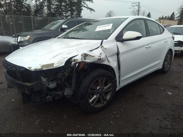 2018 HYUNDAI ELANTRA SEL VIN: 5NPD84LF6JH223066