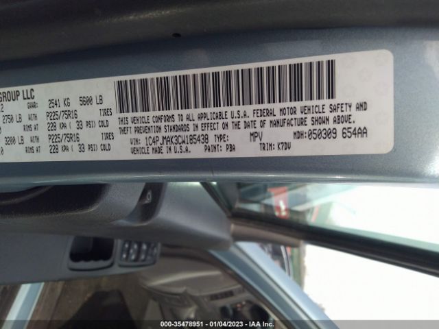 1C4PJMAK3CW185438 Jeep Liberty Sport