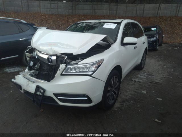5FRYD4H4XGB055698 Acura Mdx W/tech/w/tech