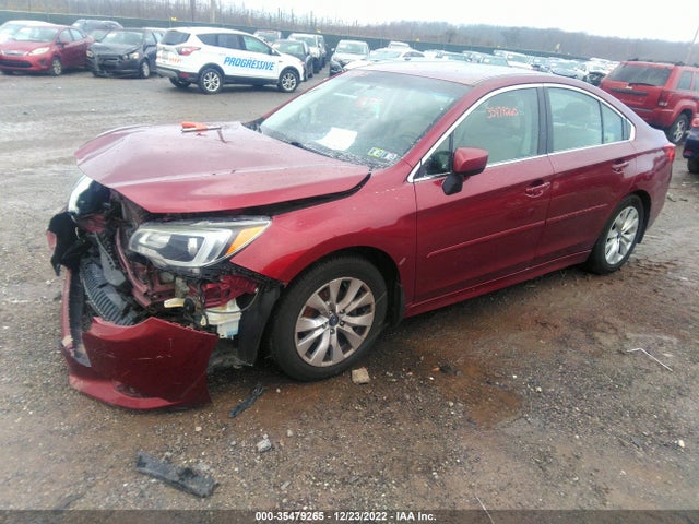 2016 SUBARU LEGACY 2.5I PREMIUM VIN: 4S3BNAC66G3037224