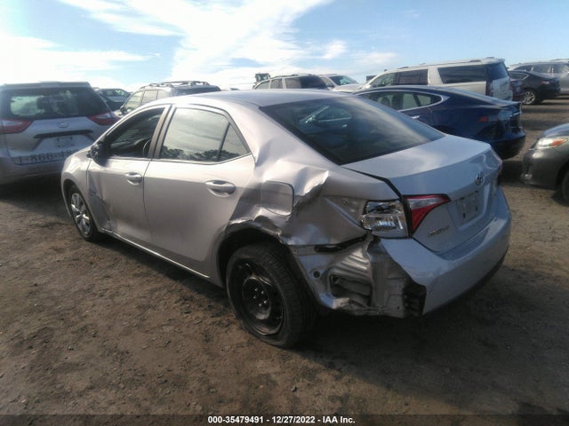 2015 TOYOTA COROLLA L/LE/S/S PLUS/LE PLUS VIN: 2T1BURHE9FC245458