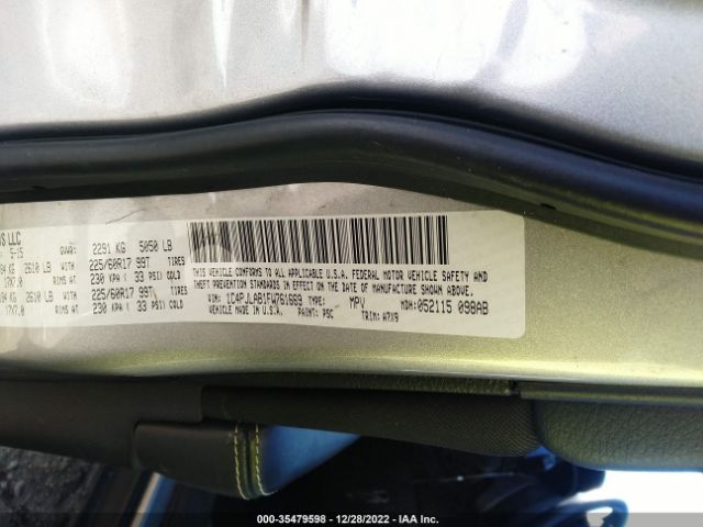 1C4PJLAB1FW761669 Jeep Cherokee