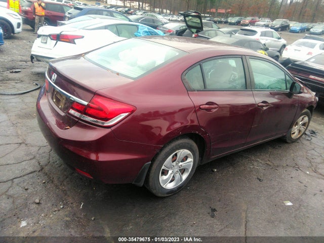 2013 HONDA CIVIC SDN LX VIN: 19XFB2F57DE081000