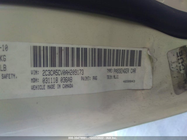 2C3CA5CV0AH209173 Chrysler 300 Touring