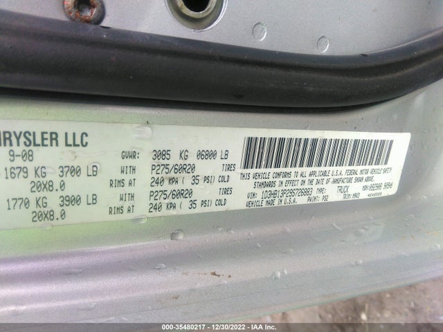 Dodge Ram 1500 Slt 2009 1D3HB13P29S726883 Image 11