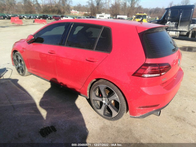 3VW547AU9JM295891 Volkswagen Golf Gti S/se/autobahn