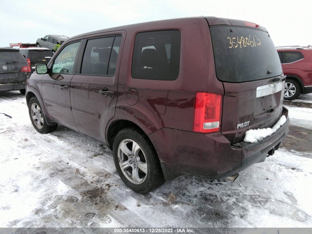 2013 HONDA PILOT EX-L VIN: 5FNYF4H61DB019181