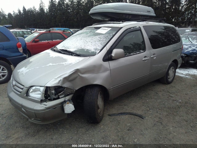 2001 TOYOTA SIENNA XLE VIN: 4T3ZF13C91U343887