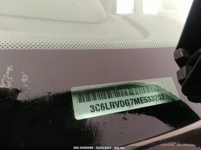 2021 Ram Promaster, VIN: 3C6LRVDG7ME533202