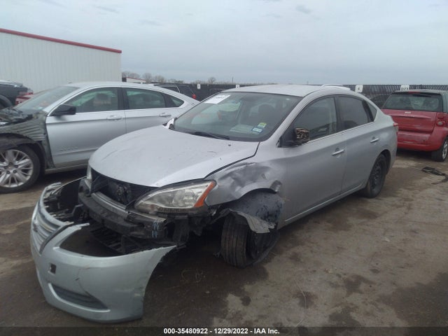 2014 NISSAN SENTRA S VIN: 3N1AB7AP3EY212216