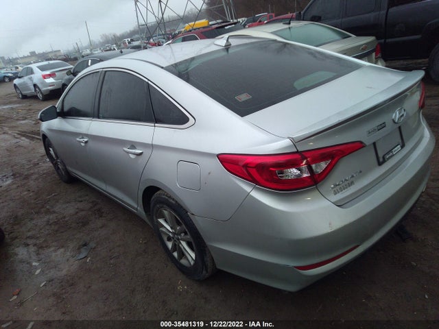 2016 HYUNDAI SONATA 2.4L SE VIN: 5NPE24AF0GH324833