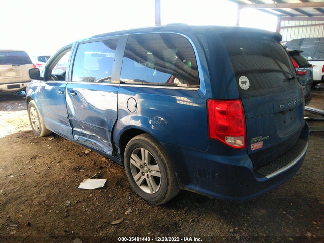 2011 DODGE GRAND CARAVAN CREW VIN: 2D4RN5DG3BR629101