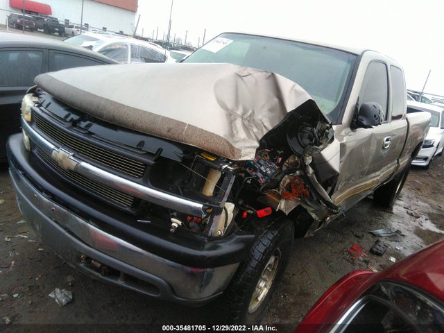 2002 CHEVROLET SILVERADO 1500 LS VIN: 2GCEK19T721247722