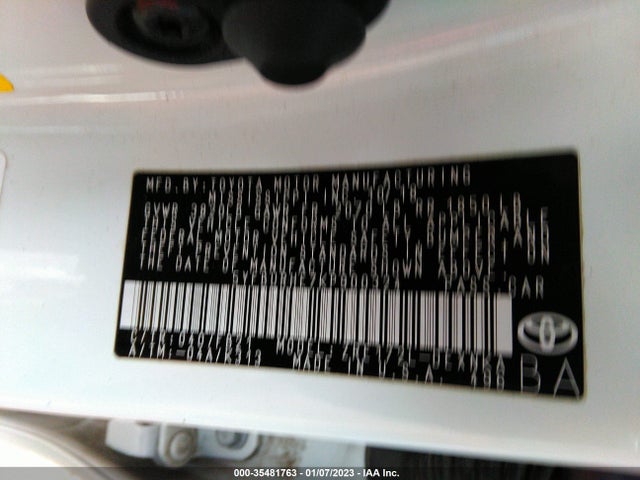 2019 TOYOTA COROLLA L/LE/SE/XLE/XSE VIN: 5YFBURHE7KP900324